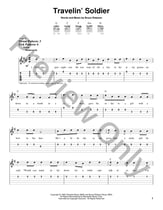 Travelin' Soldier Guitar and Fretted sheet music cover